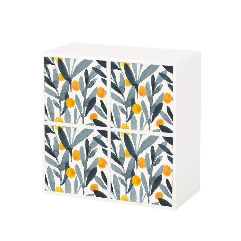 Alwayspon Self-Adhesive Dresser Sticker, Peel and Stick Furniture Skin, Removable Shelf Unit Decals Sticker (005, Expedit/Kallax) - Image 2